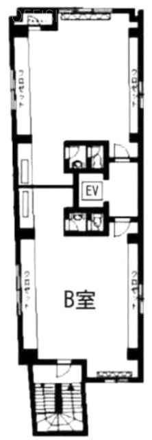 斉藤ビルB 間取り図