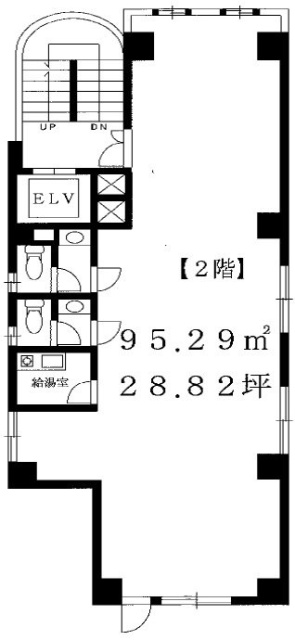 NTビル2F 間取り図
