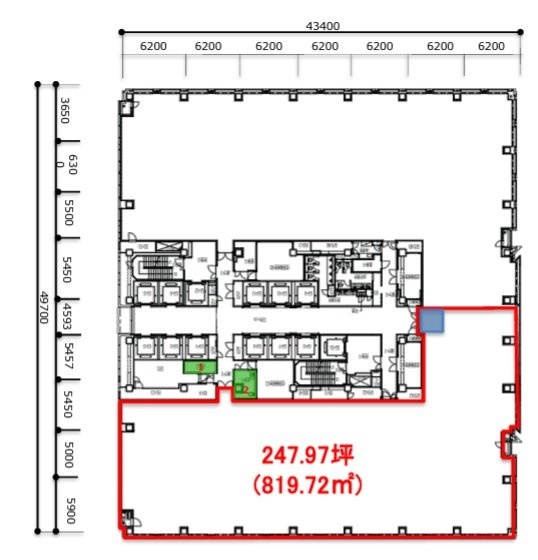 品川シーサイドパークタワー11F 間取り図