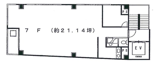 アージョⅠ7F 間取り図