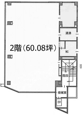 田柄ビル2F 間取り図