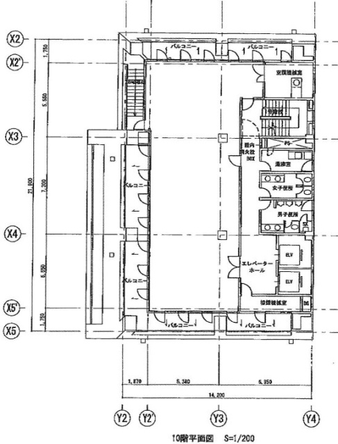 国際中正会館10F 間取り図