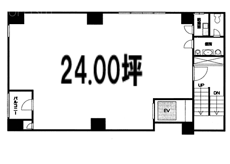 新井ビル2F 間取り図