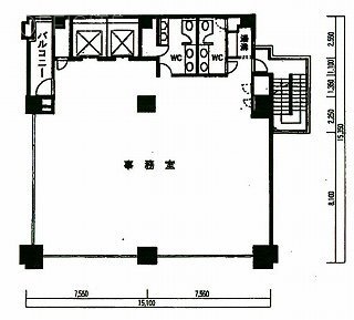 VORT浜松町Ⅱ2F 間取り図