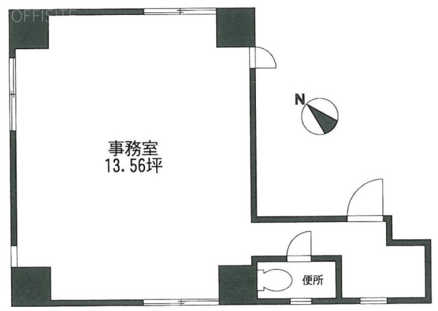 サツトンプレイスビル203 間取り図