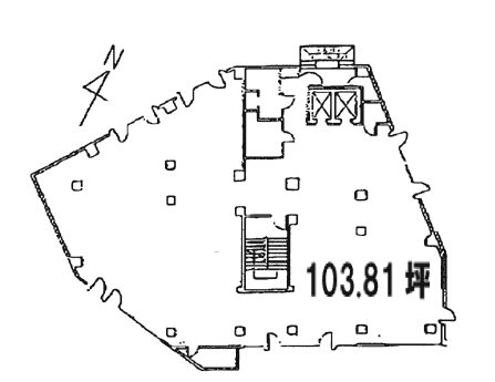 第二育良ビル4F 間取り図