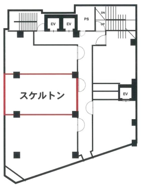 SVAX銀座ビルB 間取り図
