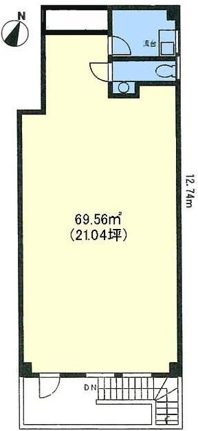 ユメッツ千川ビル2F 間取り図