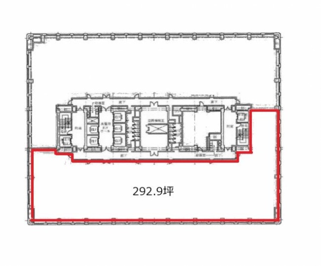 興和川崎西口ビル14F 間取り図