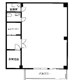ISO六本木ビル7F 間取り図