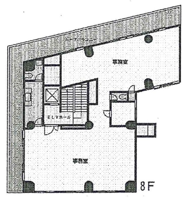 千代田ハウスビル8F 間取り図