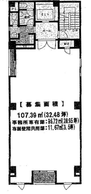 FP五反田ビル3F 間取り図