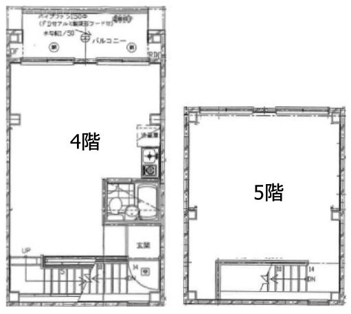 ODAビル4F～5F 間取り図