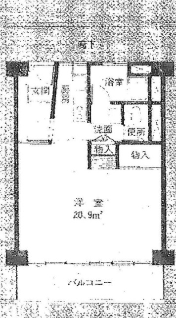 原宿アパートメンツビル301 間取り図