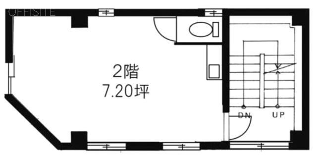 折ビル2F 間取り図