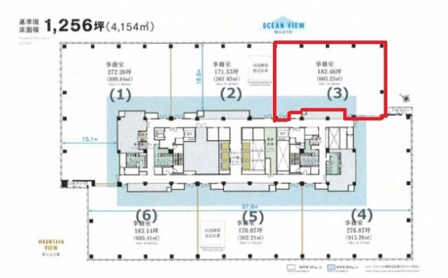 横浜コネクトスクエア3 間取り図