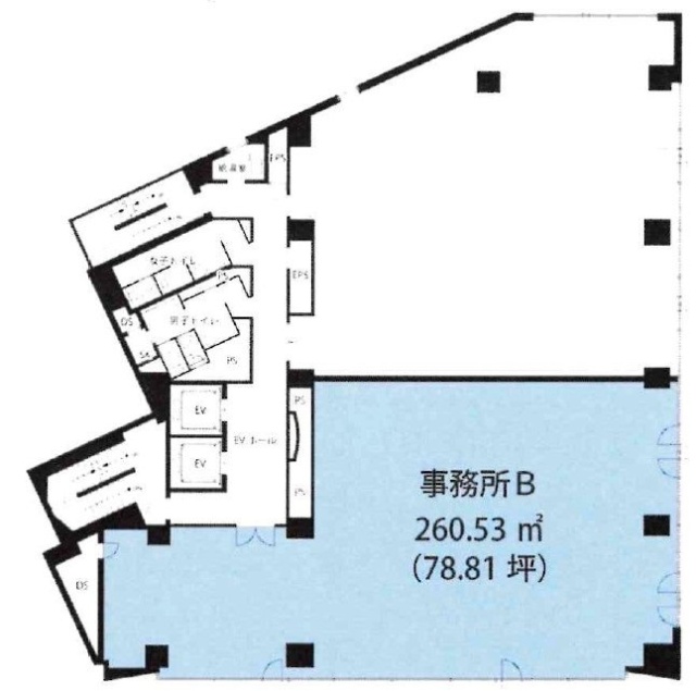 A-PLACE五反田駅前B 間取り図