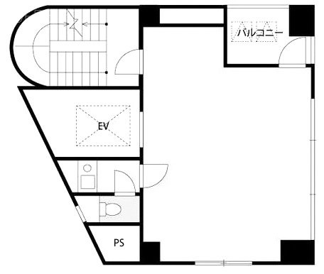 九段小家ビル2F 間取り図