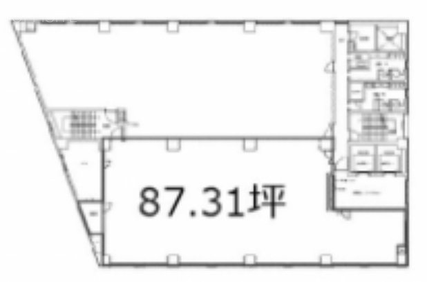 住友生命東神田ビル6F 間取り図