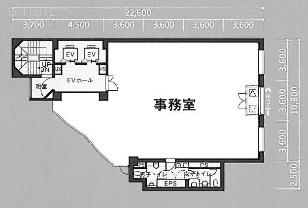 NESビルS棟 間取り図