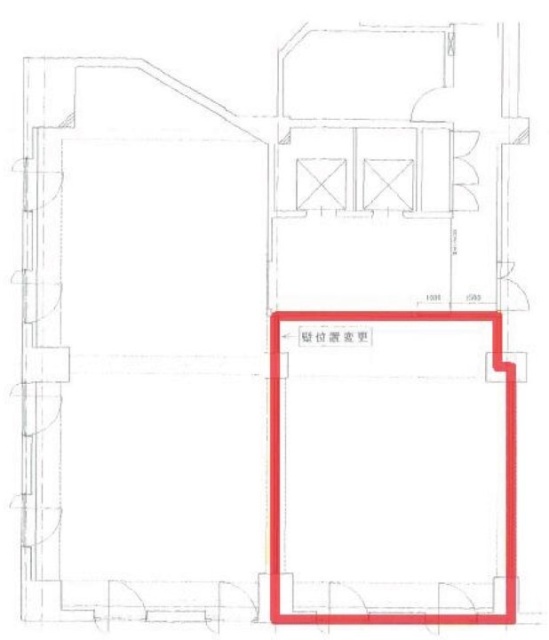 ジブラルタ生命池袋ビル8F 間取り図