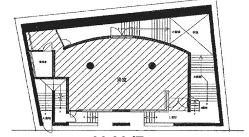 KHK西麻布ビルB1F 間取り図