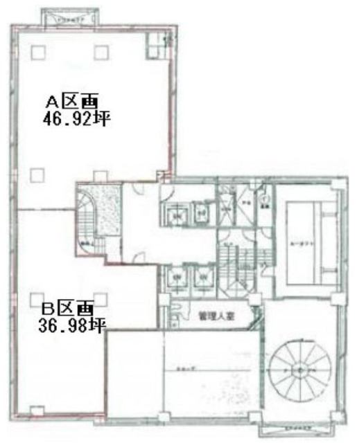 YK-15ビルAB 間取り図