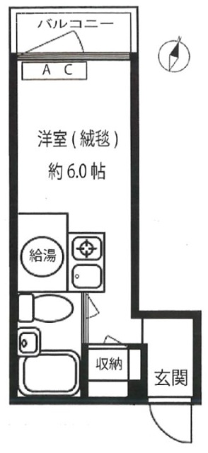 ライオンズマンション一番町第26F 間取り図