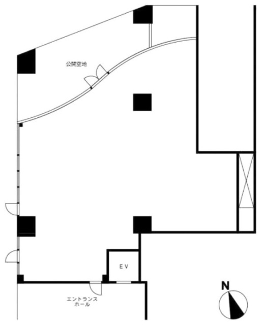 アトラス葛西1F 間取り図