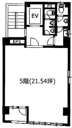Y’sコーラルビル5F 間取り図