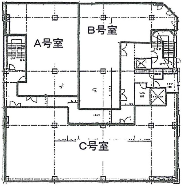 馬車道スクエアビルB 間取り図