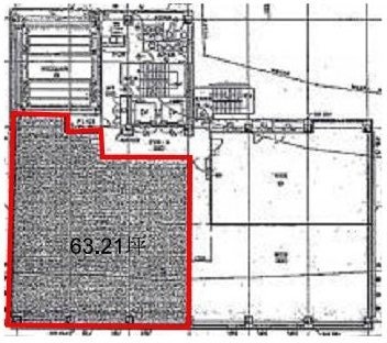 柏染谷ビル1F 間取り図