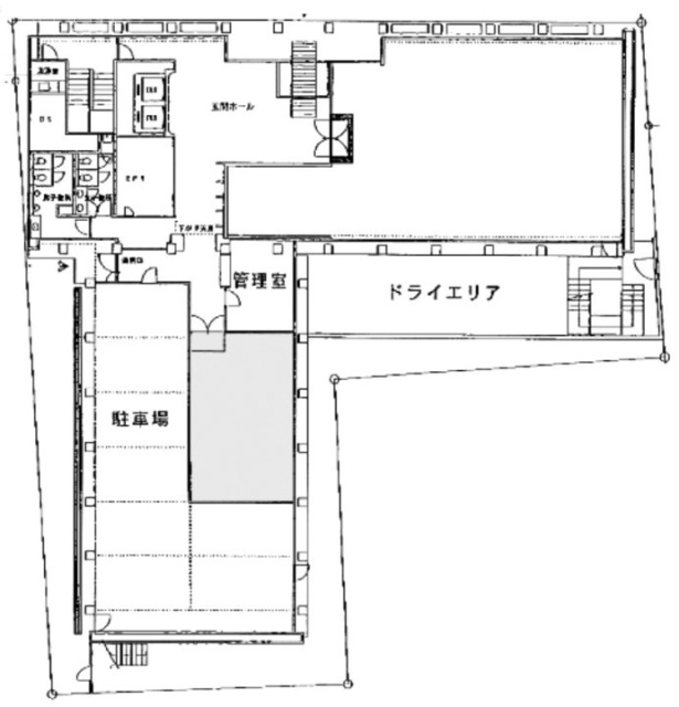 菱化代々木ビル1F 間取り図