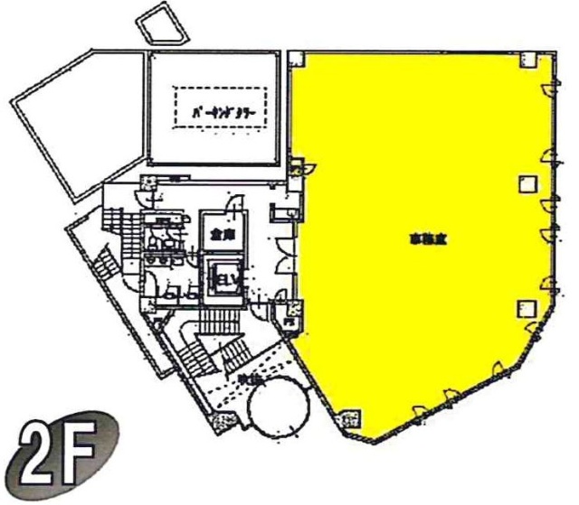 マルヤス機械ビル2F 間取り図