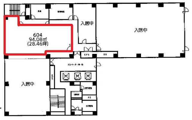 北野京葉ビル604 間取り図