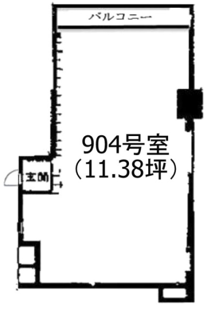 岡本ビル904 間取り図