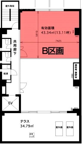 ポレポレ東中野B 間取り図