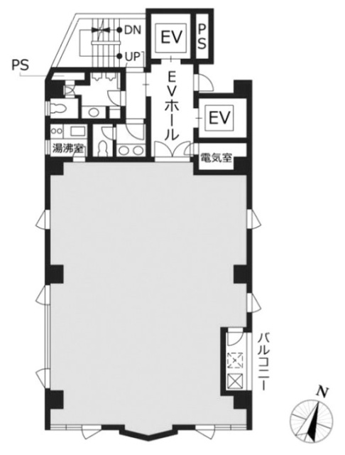 VORT白金台2F 間取り図