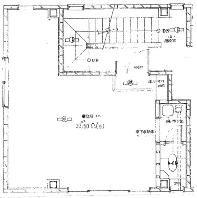 中山ビル2F 間取り図