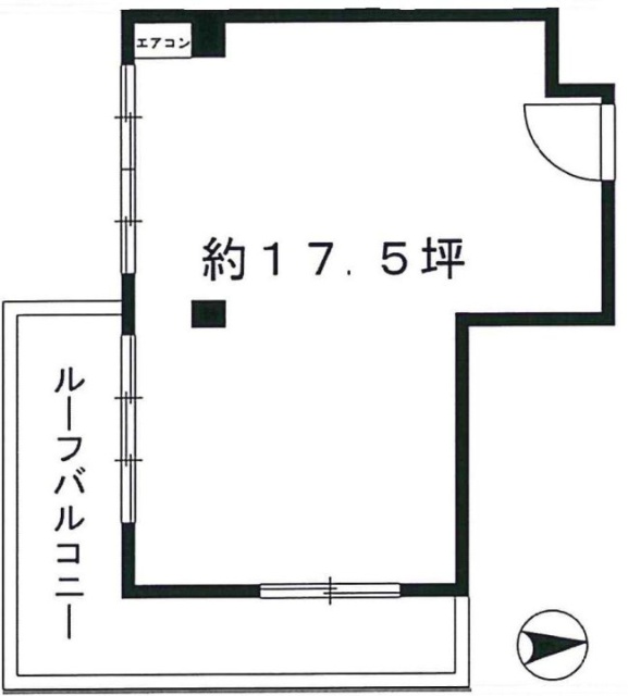 サニープラザ大谷ビル203 間取り図