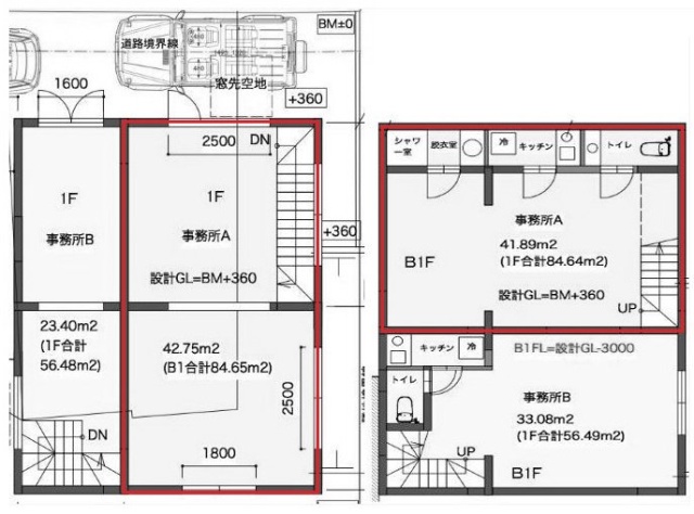 THE FOREST西麻布A 間取り図