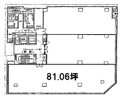 住友生命新横浜第2ビル4F 間取り図