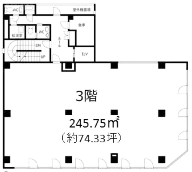 フォーラム新小岩3F 間取り図