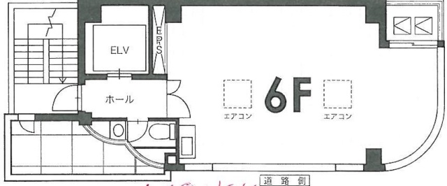 新宿ISビル6F 間取り図