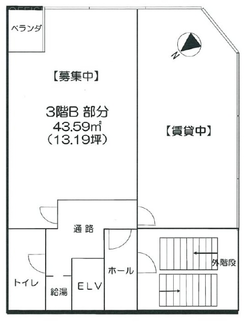 まるみビルB 間取り図