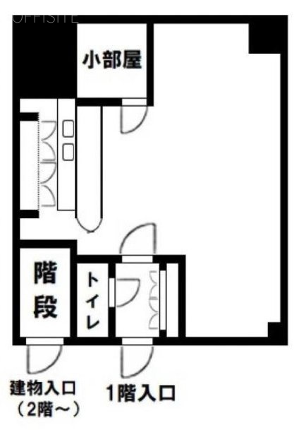 大りんビル1F 間取り図