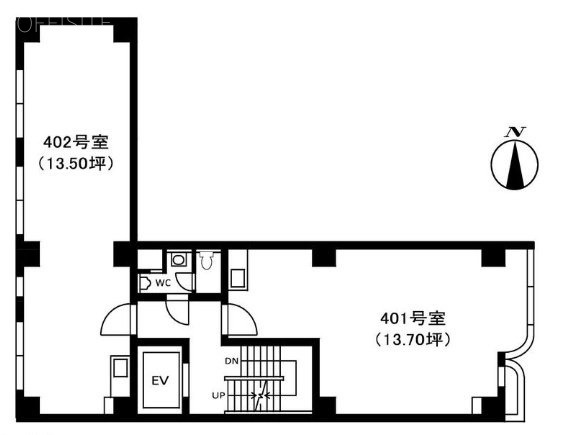 珠和ビル401 間取り図