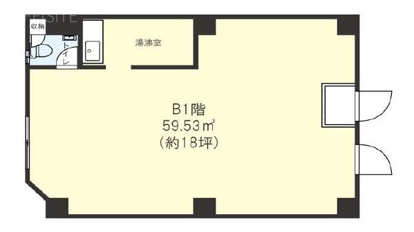 M’s国立ビルB1F 間取り図