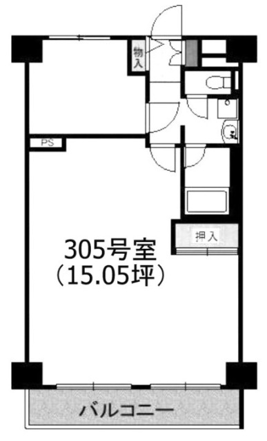 シティハウスノヴァ305 間取り図