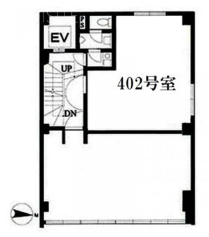 光輪ビル402 間取り図